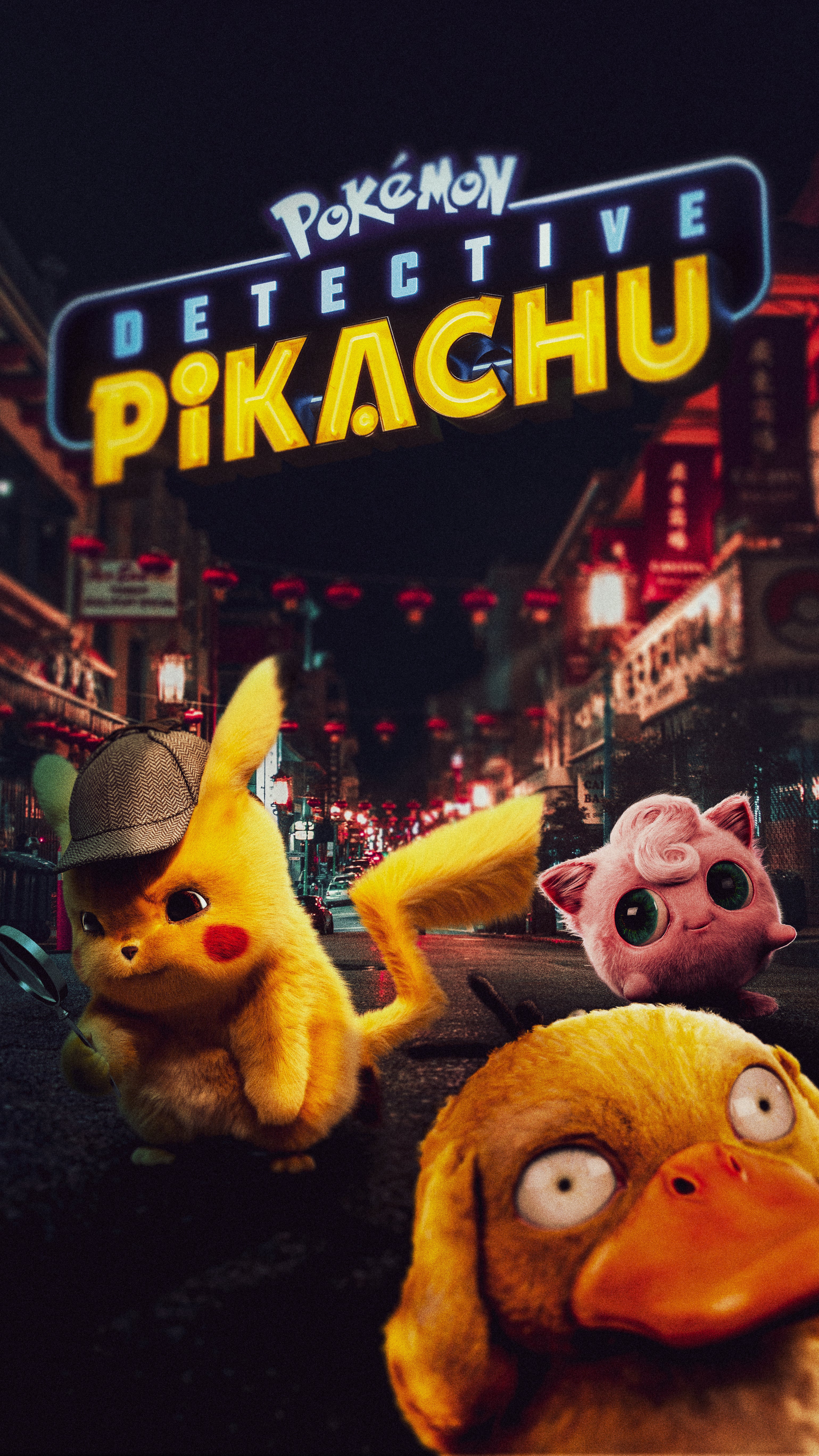 New Pokemon Detective Pikachu Movie Poster Wallpapers