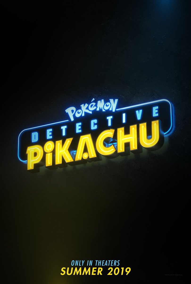 New Pokemon Detective Pikachu Movie Poster Wallpapers