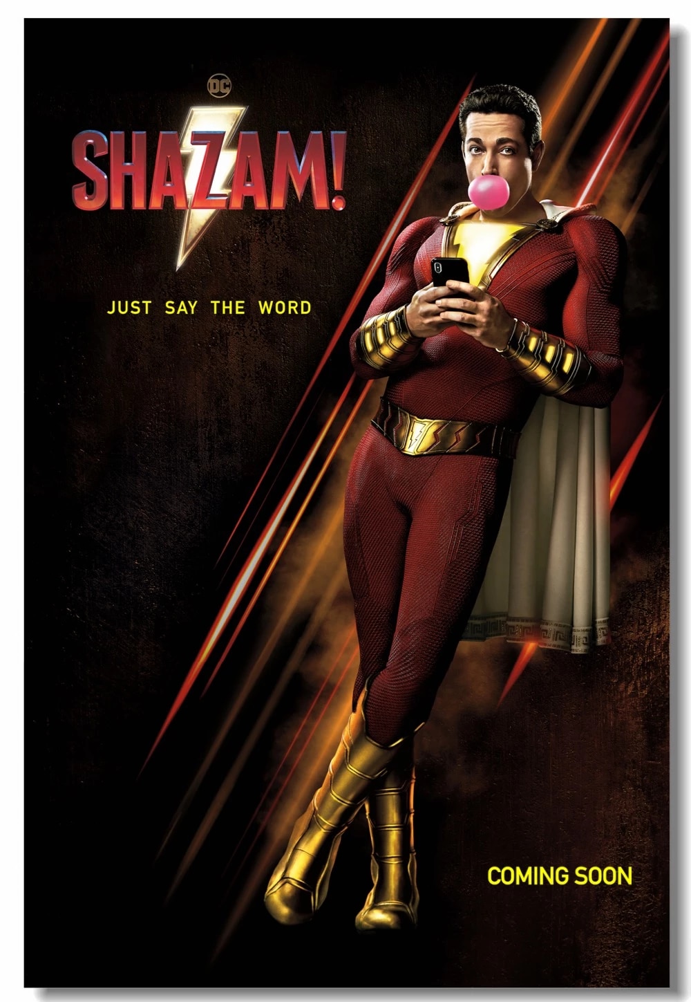 New Shazam Movie Poster Wallpapers