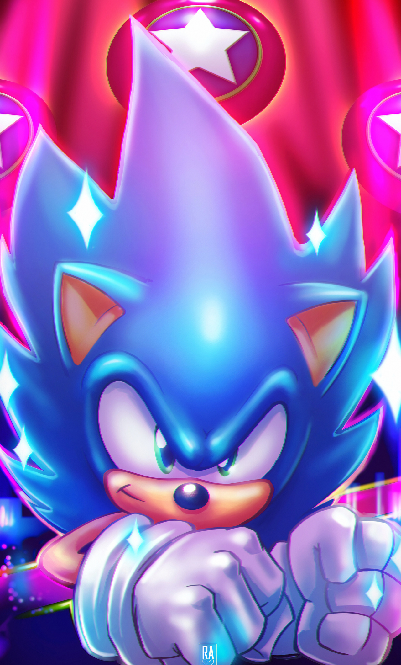 New Sonic The Hedgehog Art Wallpapers