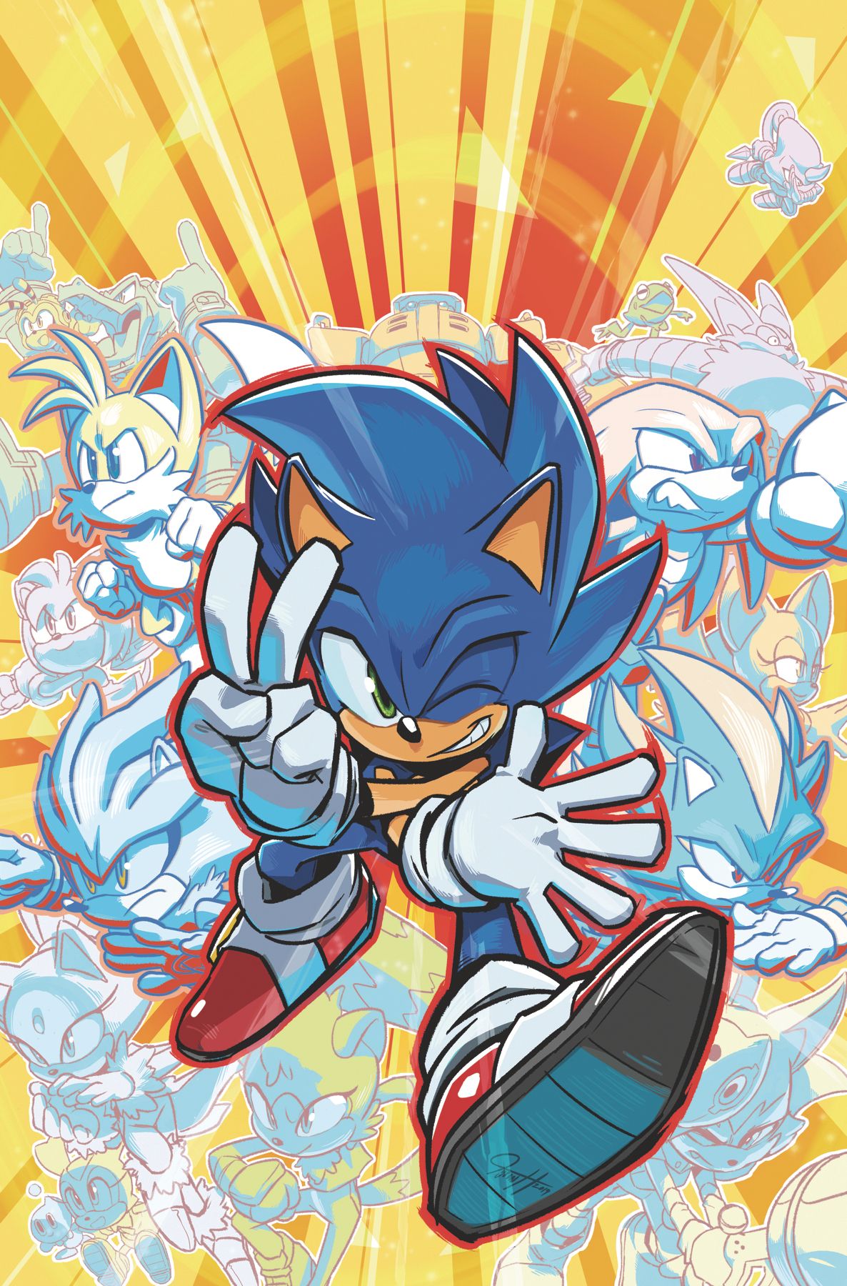 New Sonic The Hedgehog Art Wallpapers