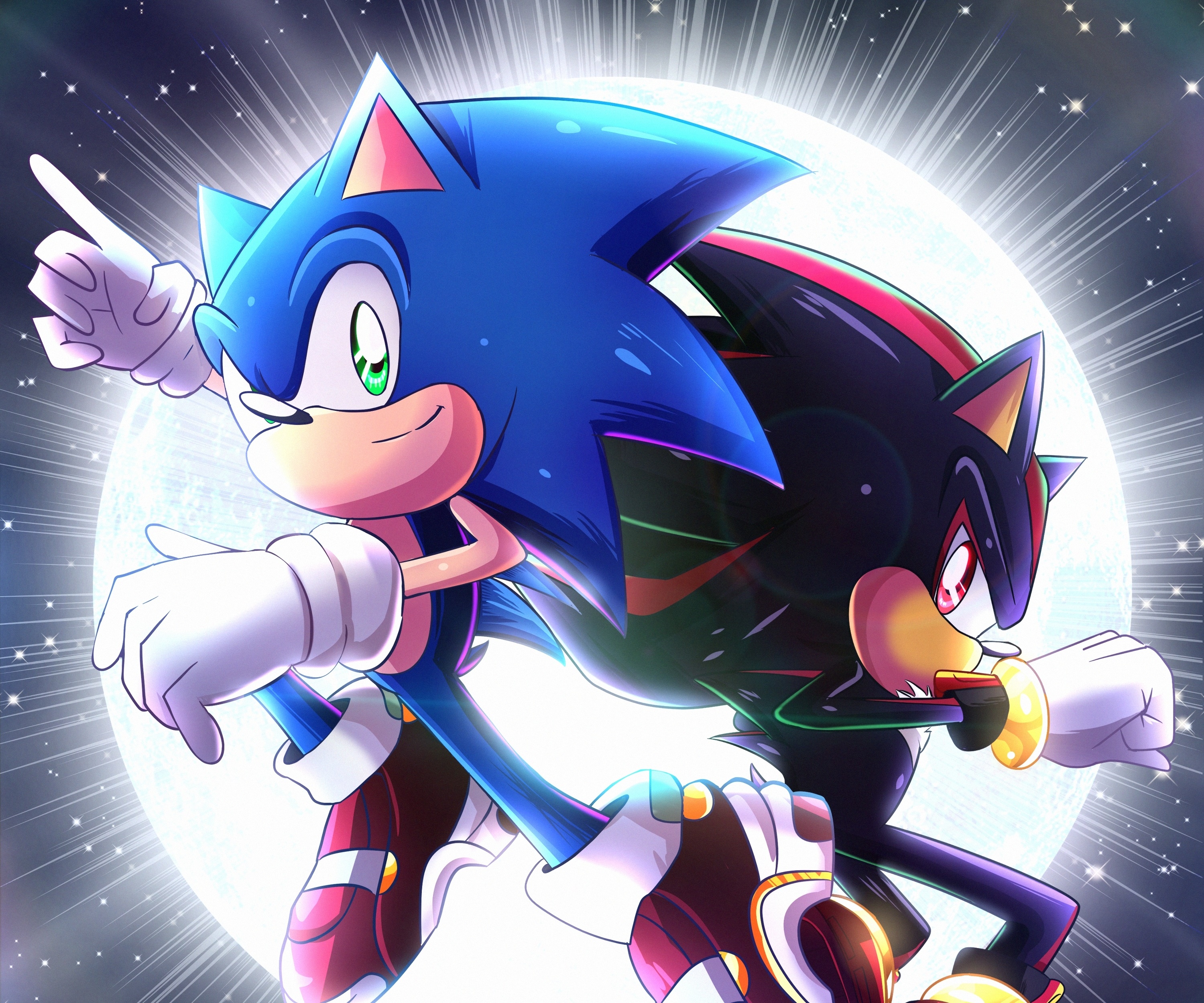 New Sonic The Hedgehog Art Wallpapers