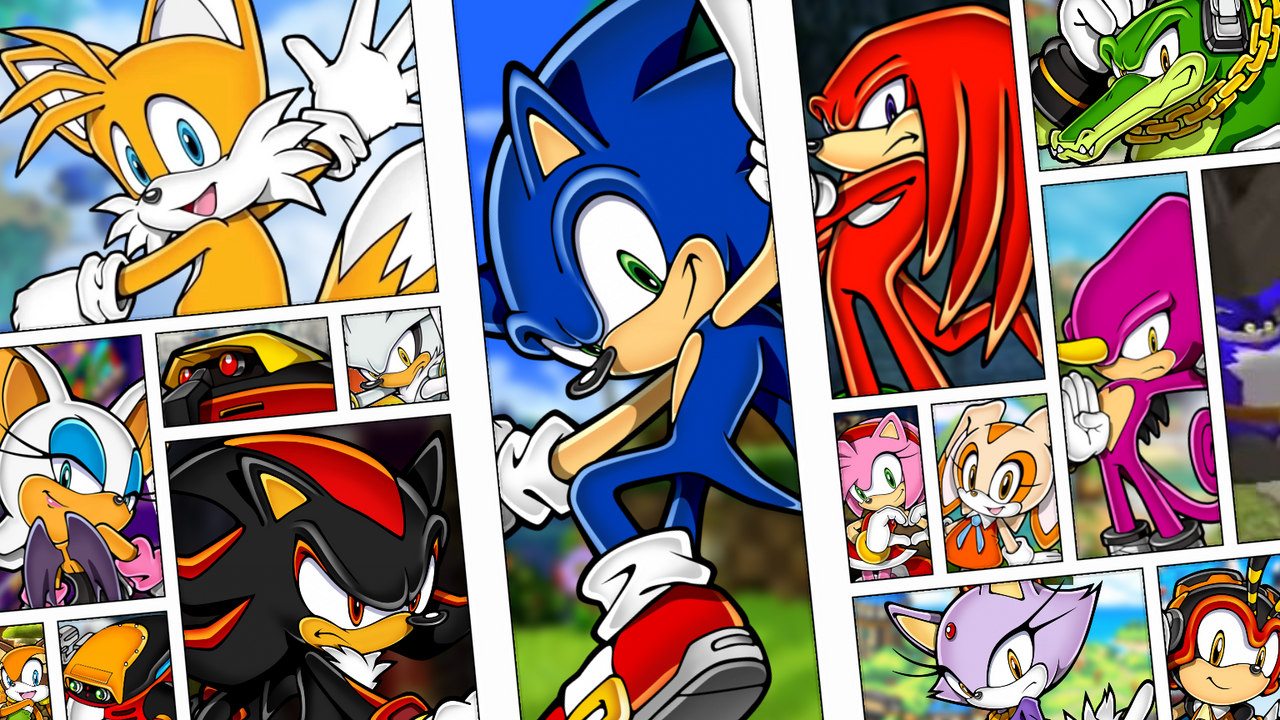 New Sonic The Hedgehog Art Wallpapers