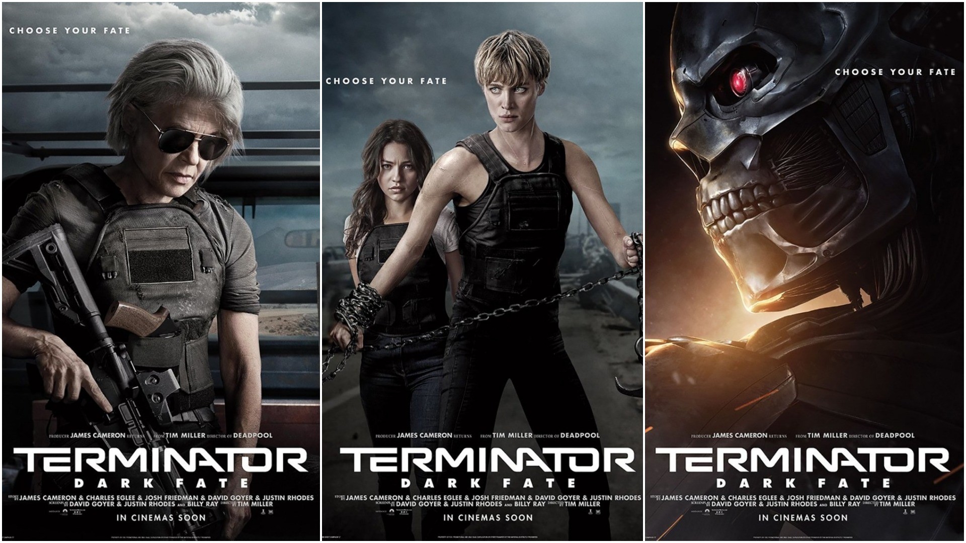 New Terminator Dark Fate Poster Wallpapers