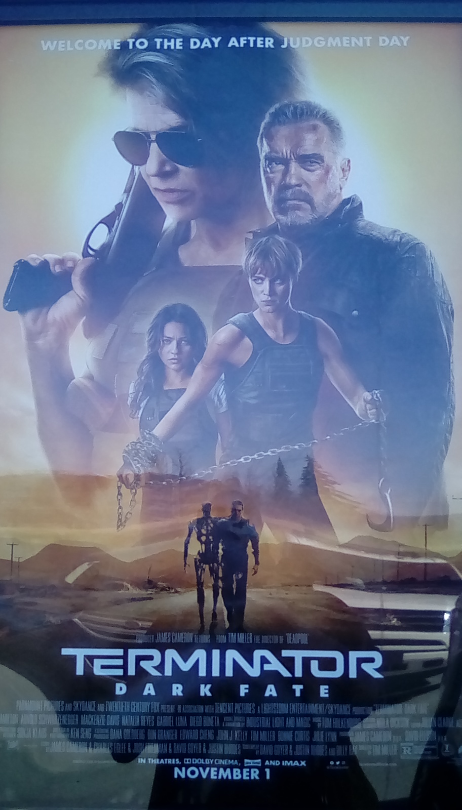 New Terminator Dark Fate Poster Wallpapers