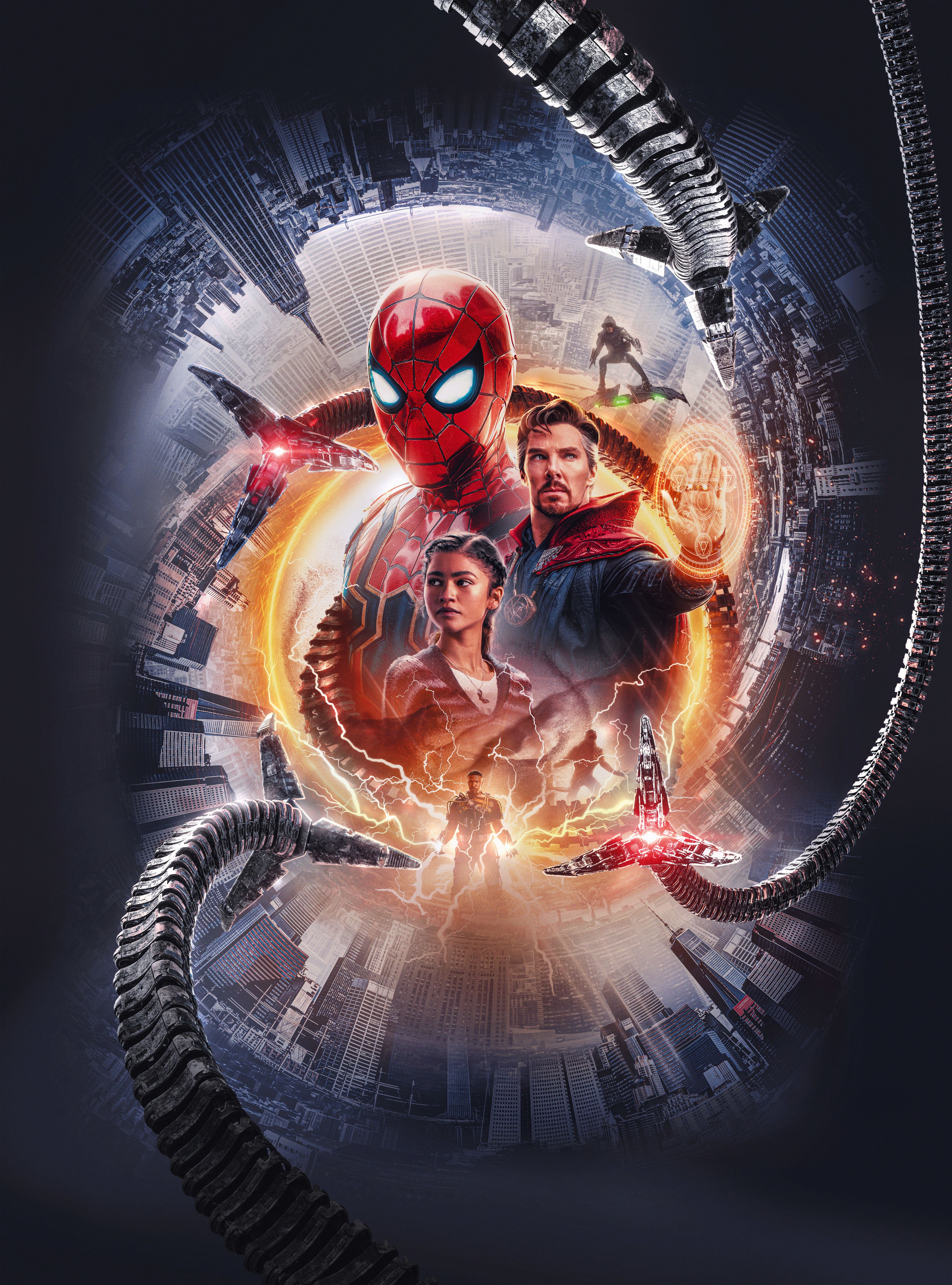 No Way Home 4K Spiderman Key Art Wallpapers