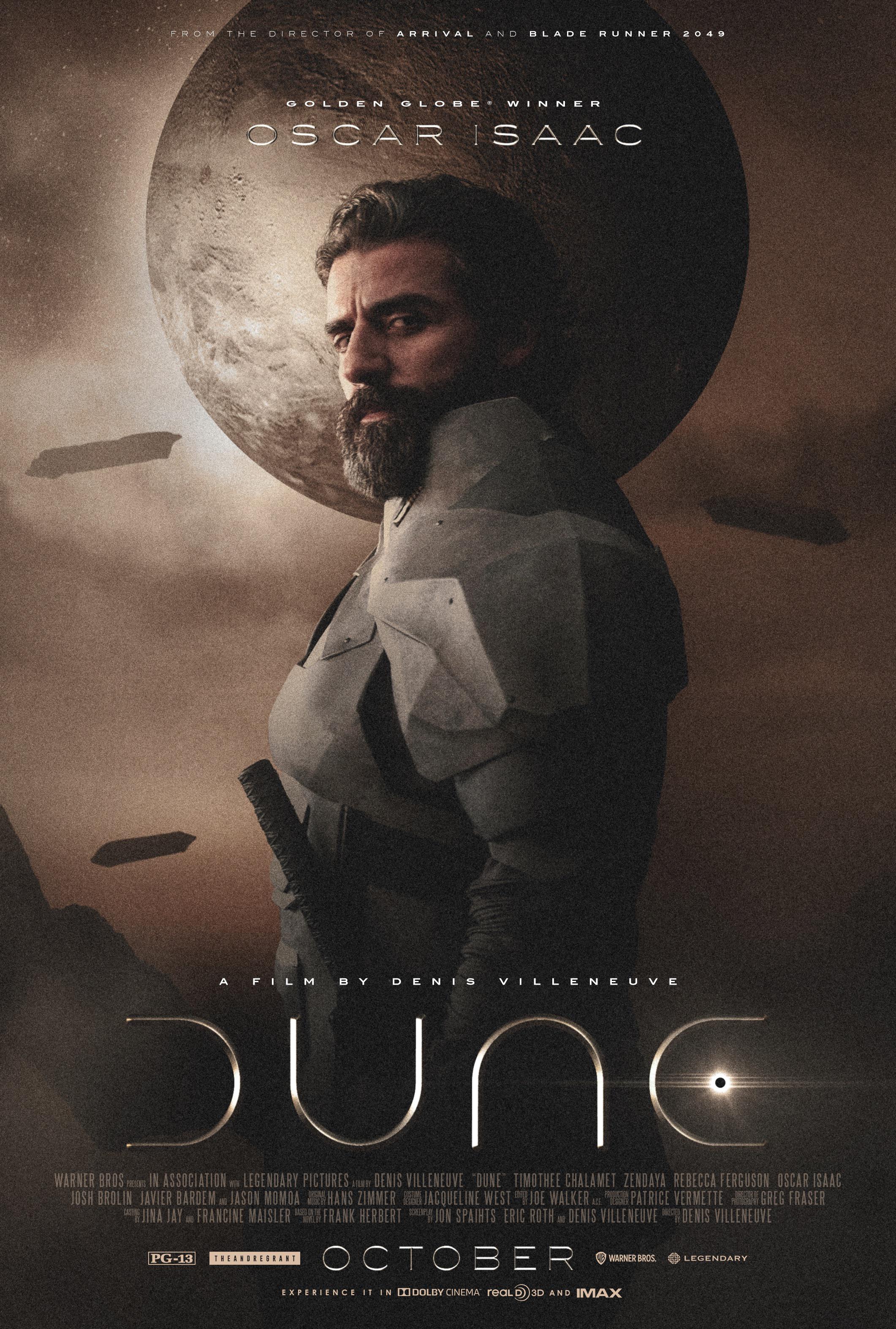 Oscar Isaac Poster Of New Dune Movie Wallpapers