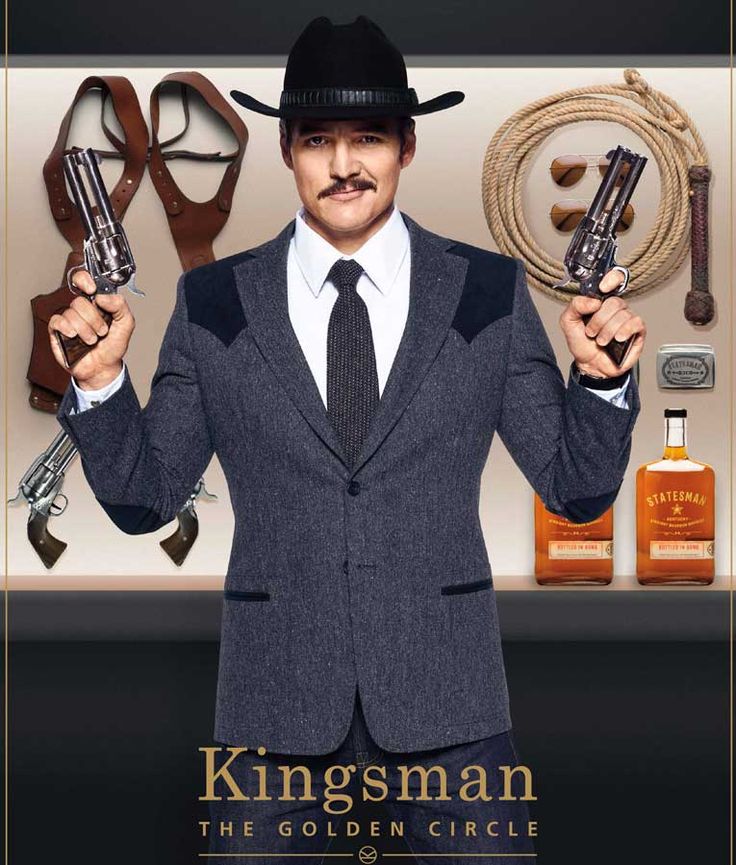 Pedro Pascal As Agent Whiskey Kingsman The Golden Circle Wallpapers