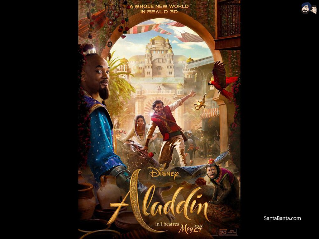 Poster Of Aladdin Movie Wallpapers