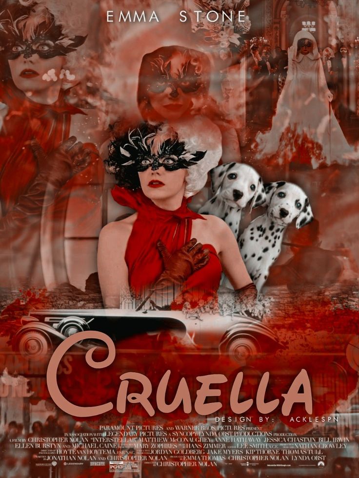 Poster Of Cruella 4K Movie Wallpapers