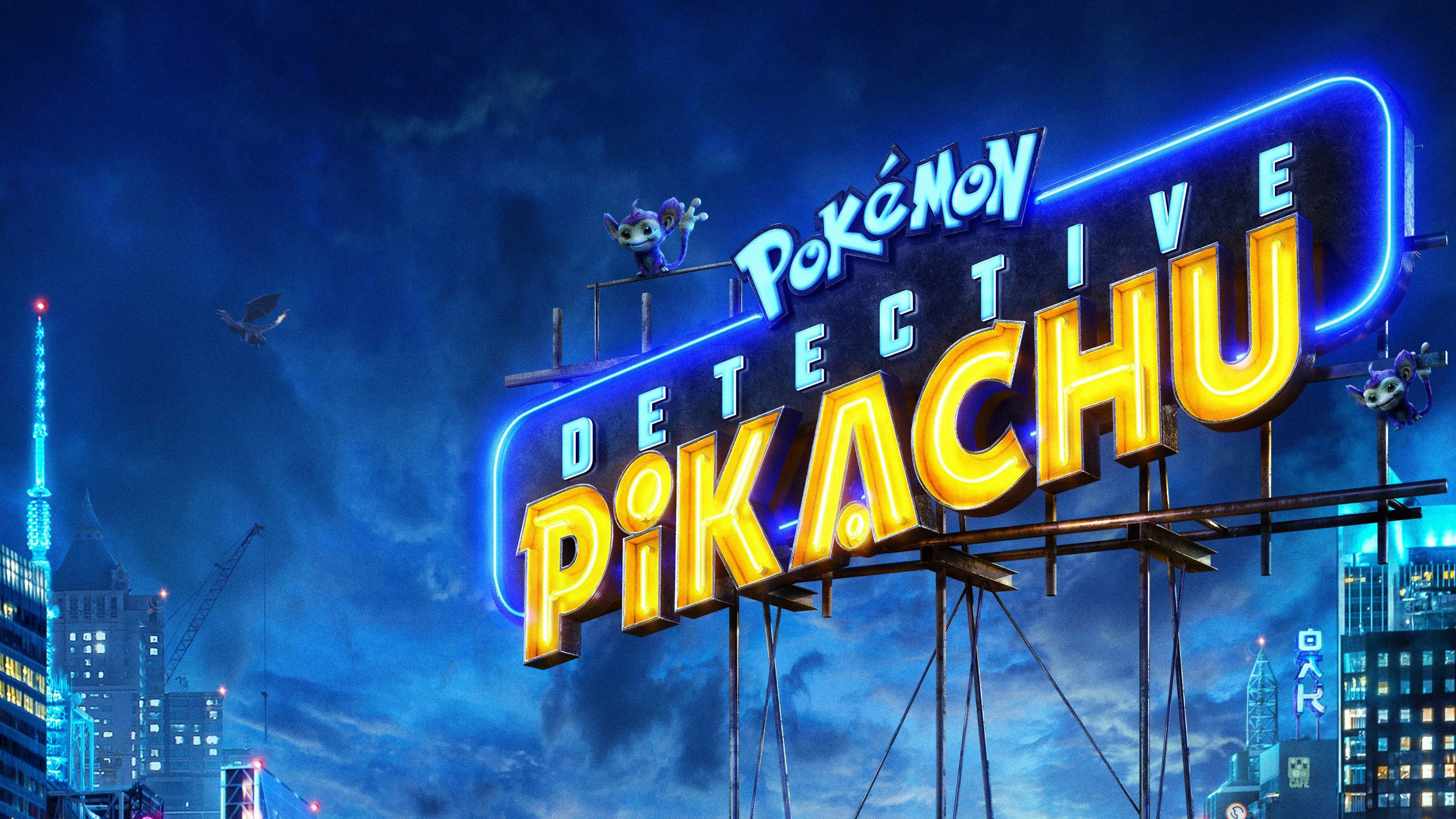 Poster Of Detective Pikachu Pokemon Movie Wallpapers