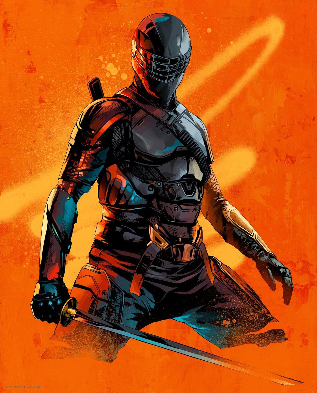 Poster Of Snake Eyes G.I. Joe Origins 2021 Movie Wallpapers