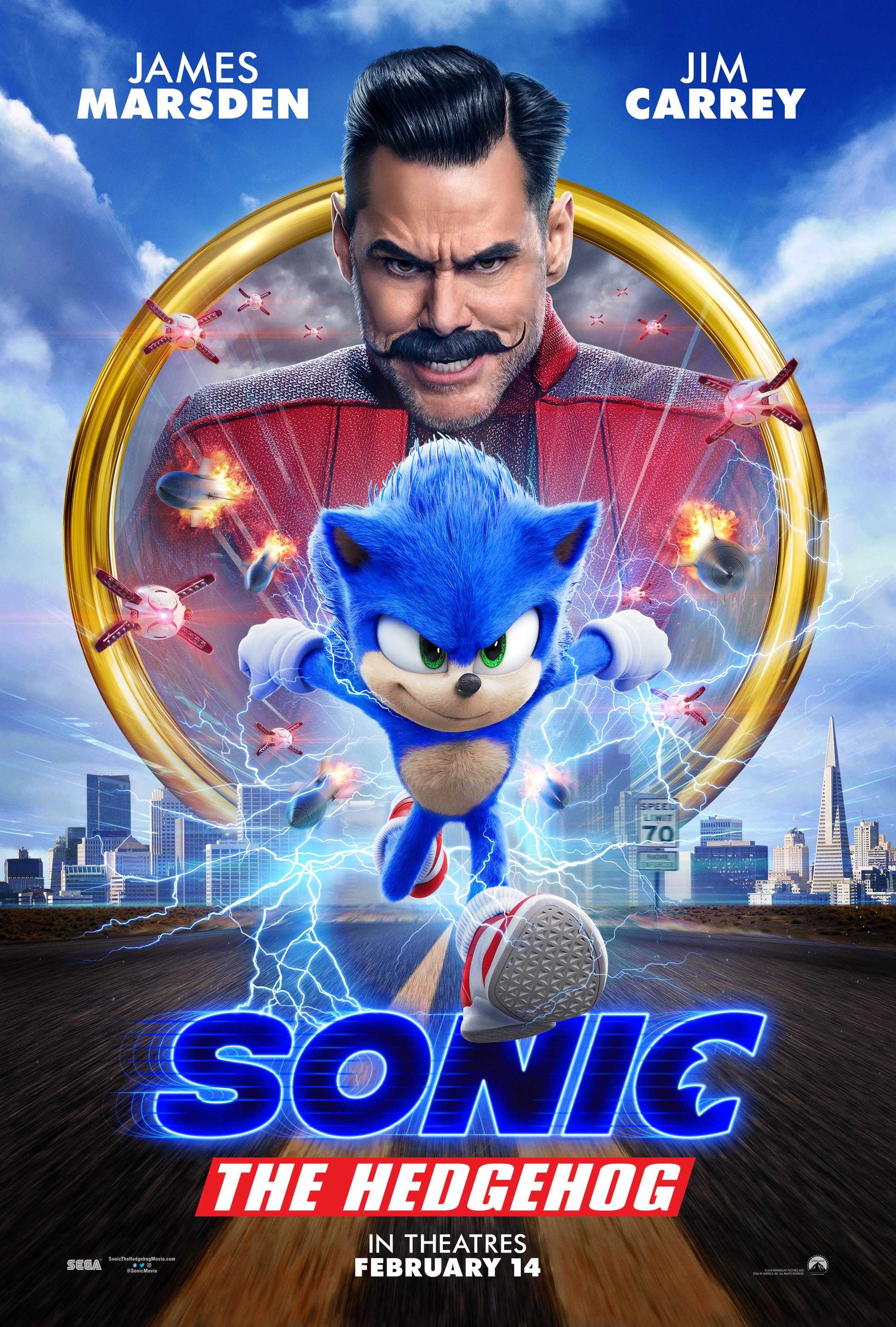 Poster Of Sonic The Hedgehog Movie Wallpapers