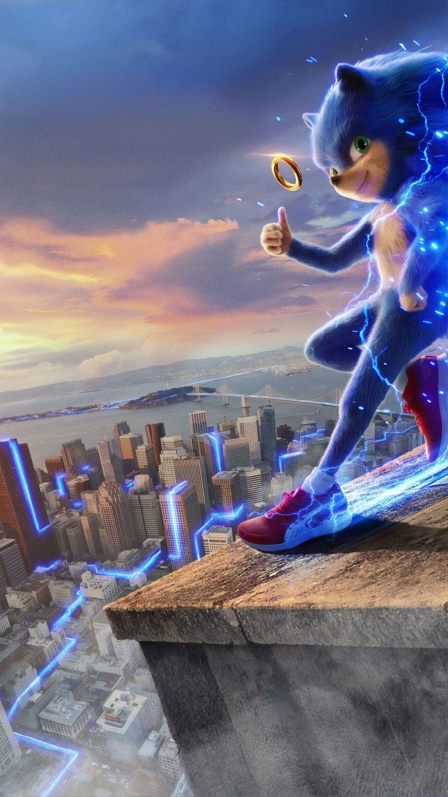 Poster Of Sonic The Hedgehog Movie Wallpapers