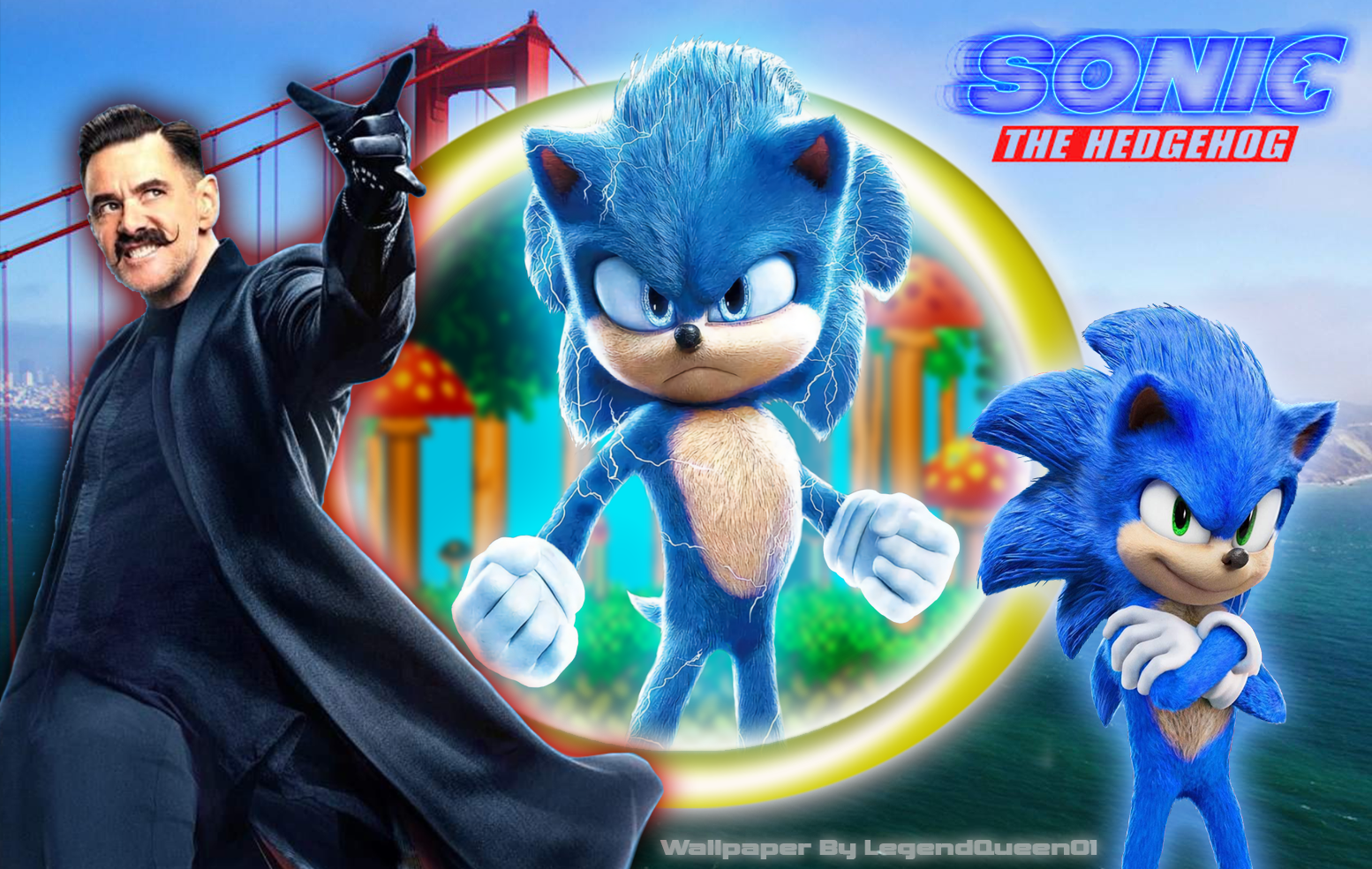 Poster Of Sonic The Hedgehog Movie Wallpapers
