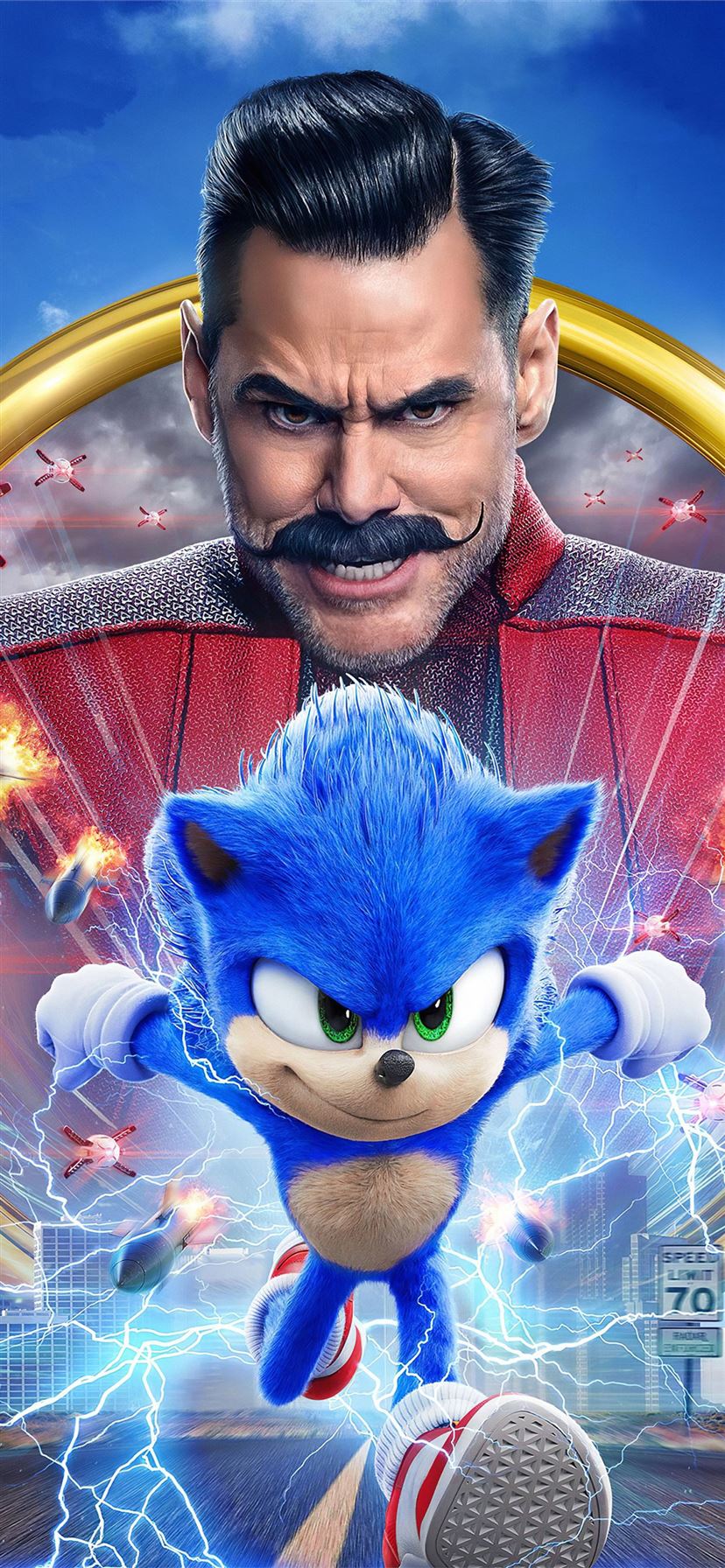 Poster Of Sonic The Hedgehog Movie Wallpapers