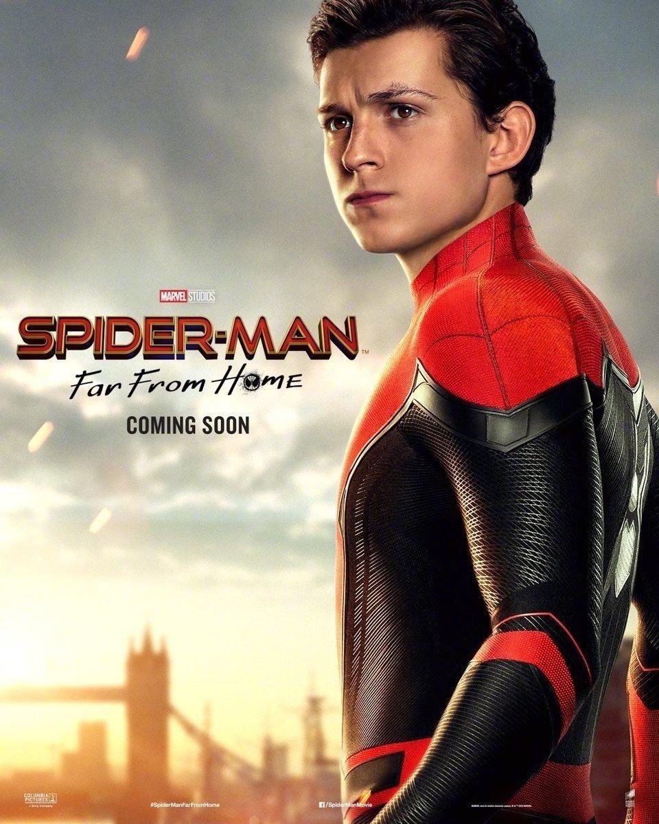 Poster Of Spiderman Far From Home Movie Wallpapers