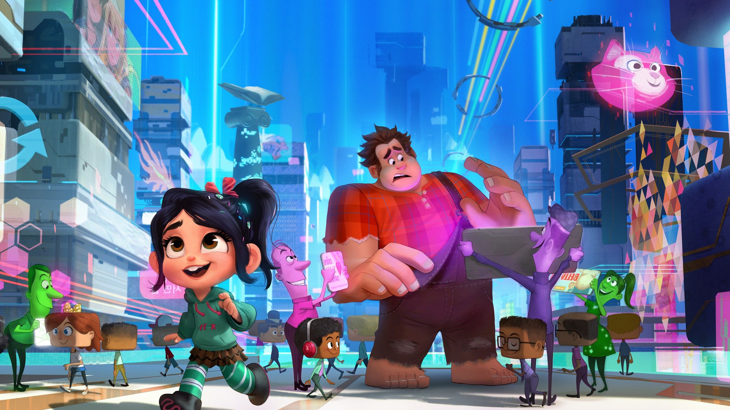 Ralph Breaks The Internet Wreck It Ralph 2 Wallpapers