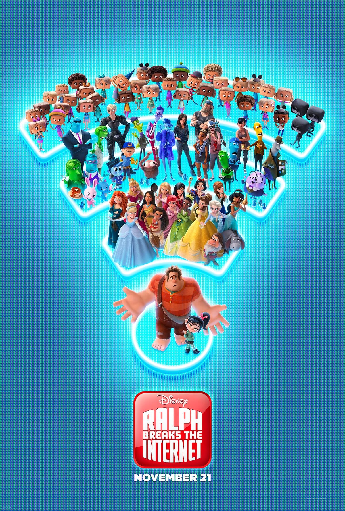 Ralph Breaks The Internet Wreck It Ralph 2 Movie 2018 Wallpapers