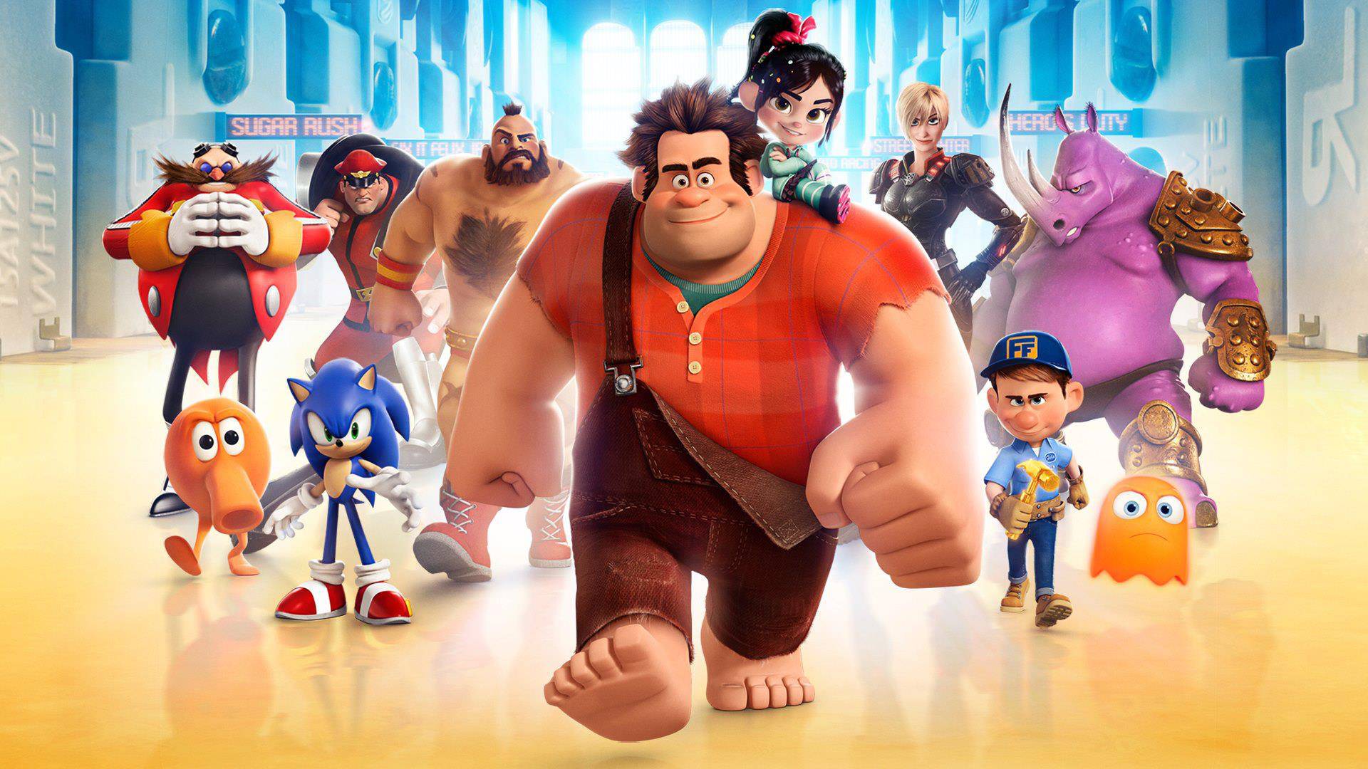 Ralph Breaks The Internet Wreck It Ralph 2 Movie 2018 Wallpapers