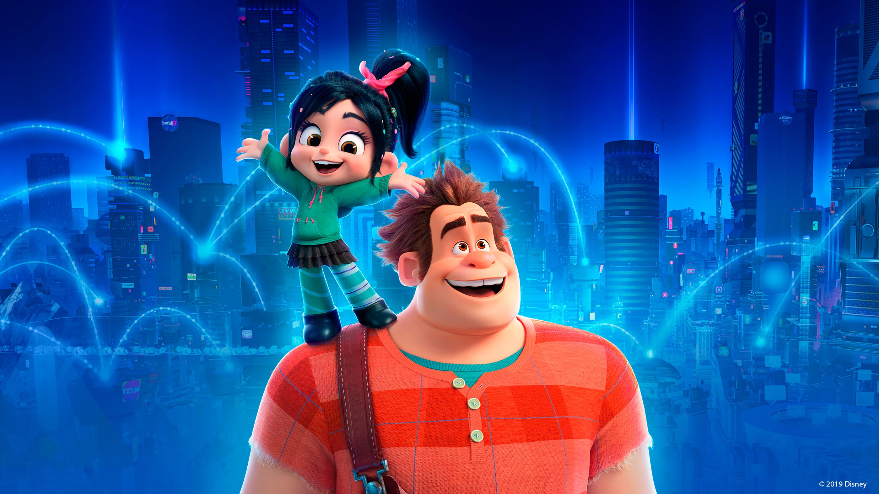 Ralph Breaks The Internet Wreck It Ralph 2 Movie 2018 Wallpapers