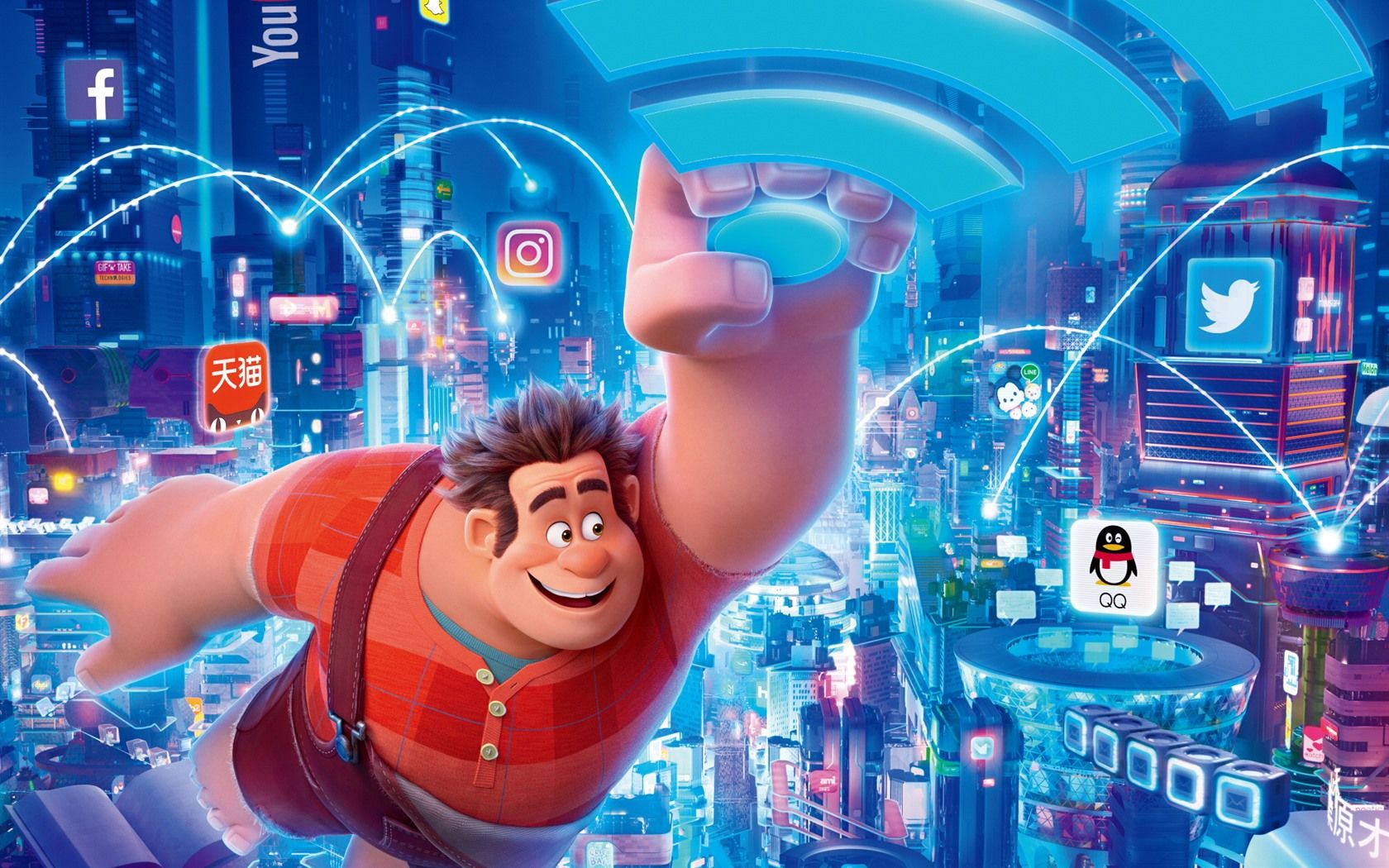 Ralph Breaks The Internet Wreck It Ralph 2 Movie 2018 Wallpapers