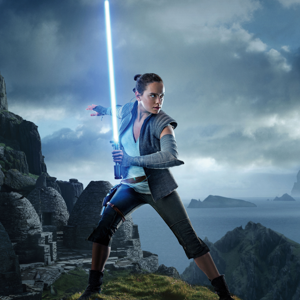 Rey Aka Daisy Ridley In Star Wars The Last Jedi Wallpapers