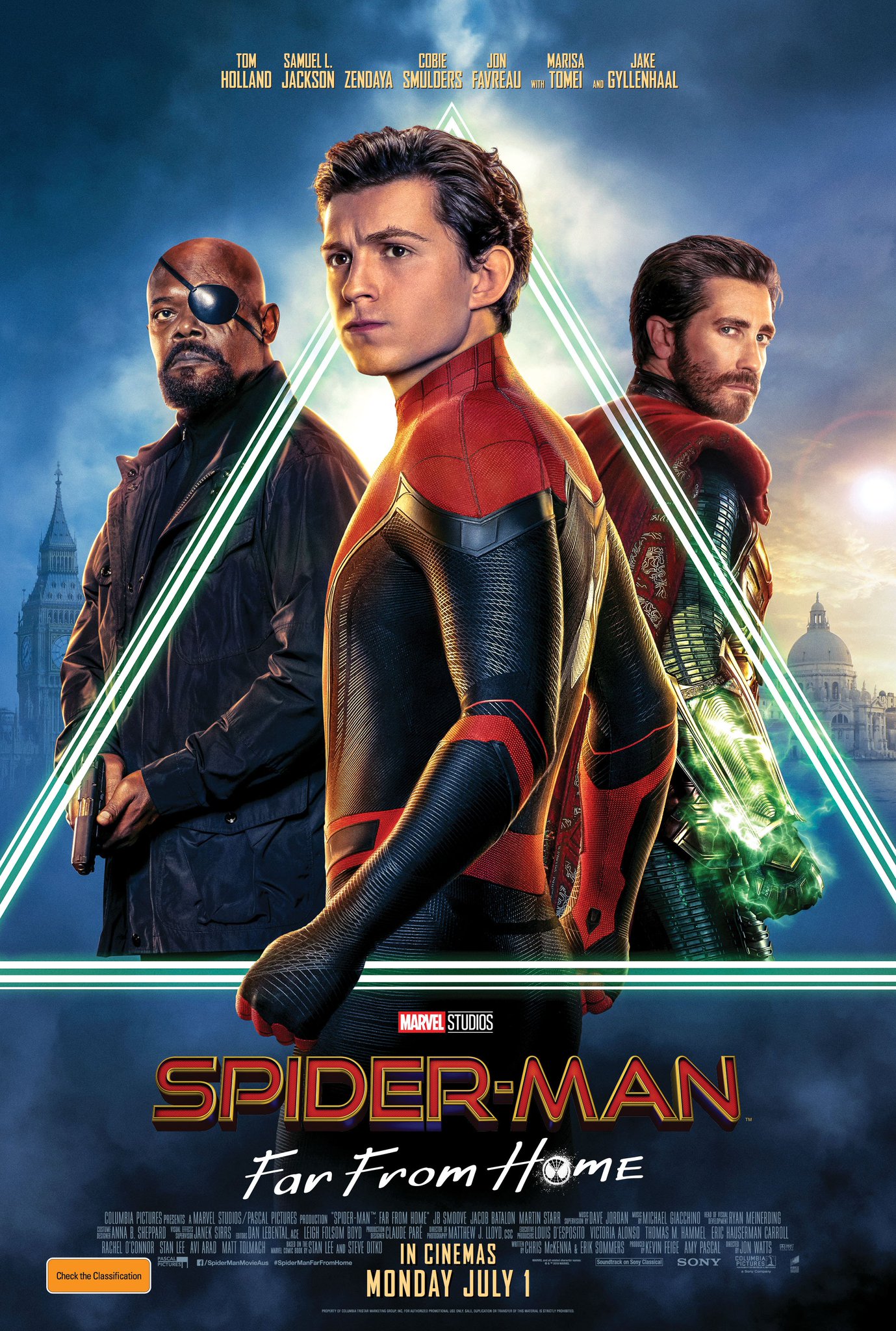 Samuel L. Jackson In Spiderman Far From Home Wallpapers