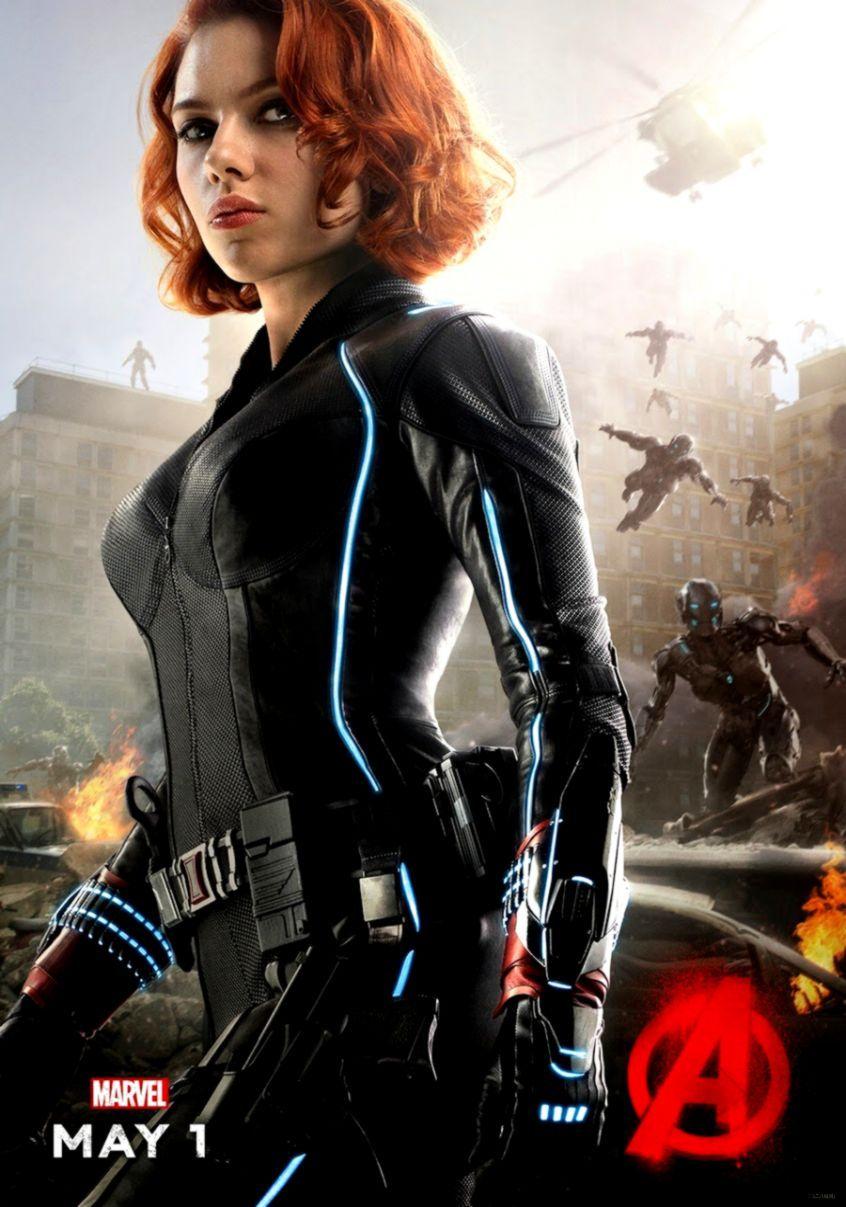 Scarlett Johansson Black Widow Movie Poster Wallpapers