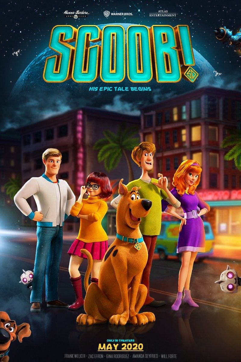 Scoob Movie Characters Poster Wallpapers