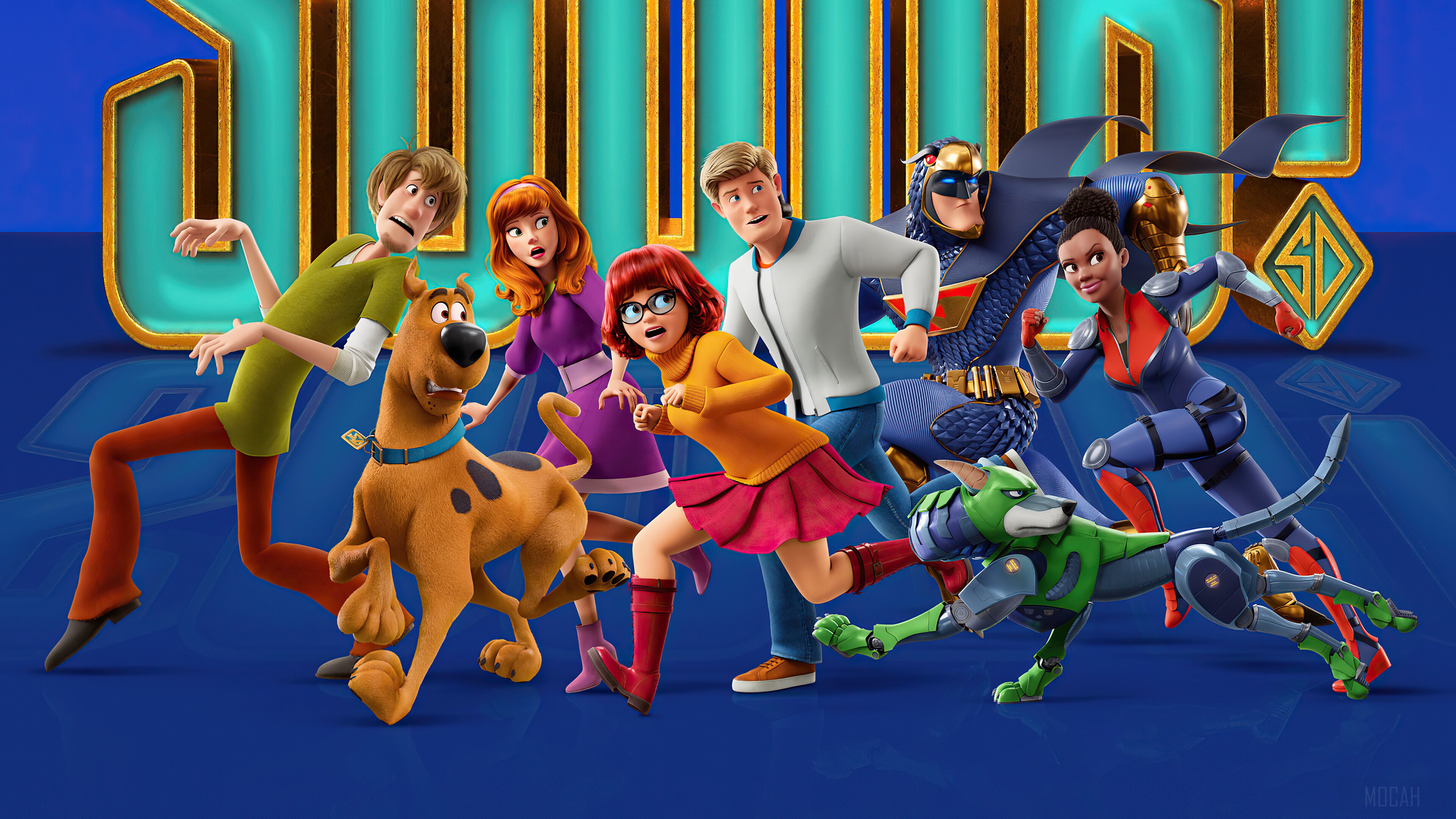 Scoob Movie Characters Poster Wallpapers