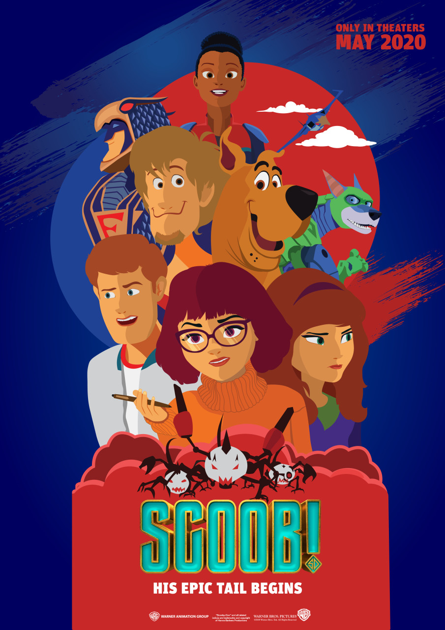 Scoob Movie Characters Poster Wallpapers