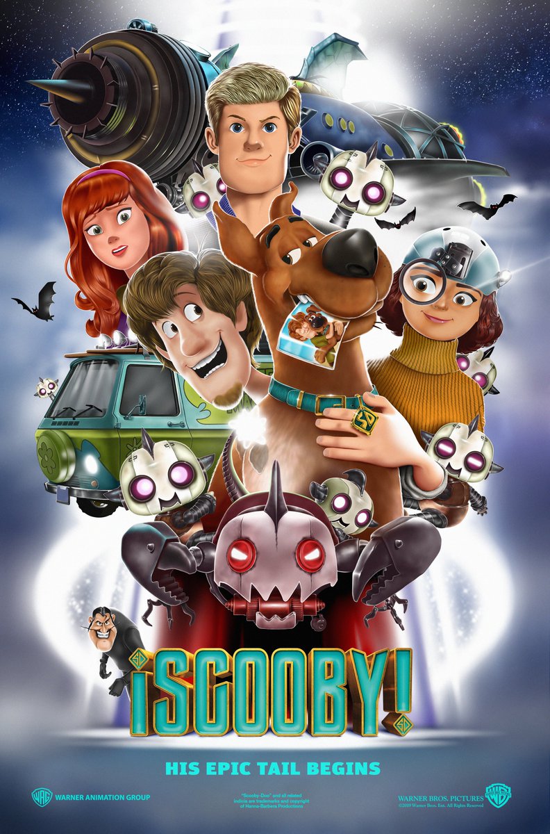 Scoob Movie Characters Poster Wallpapers