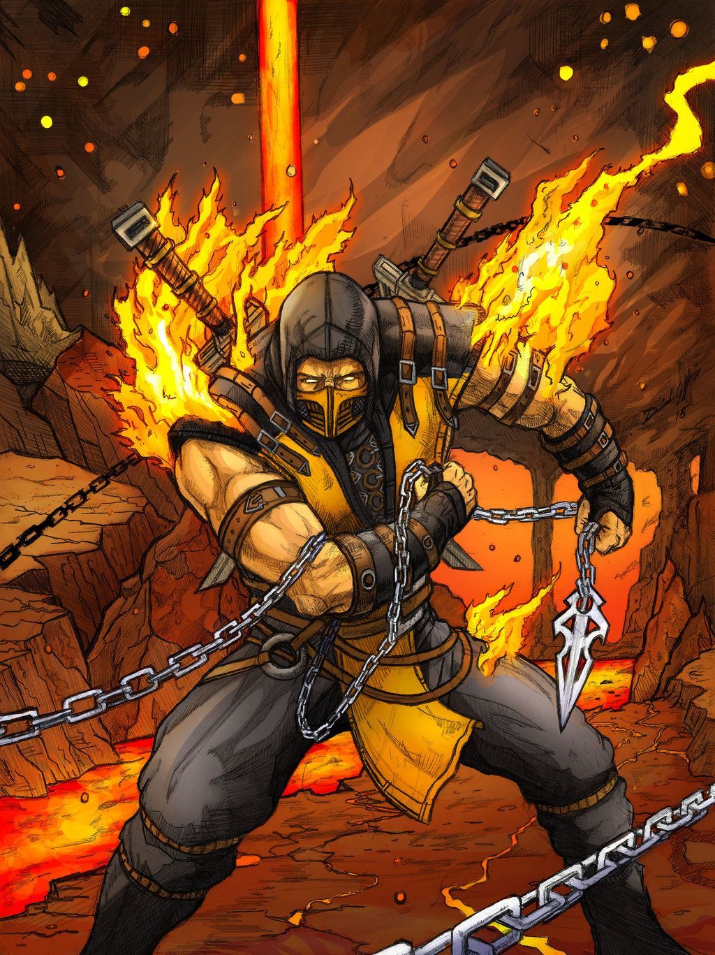 Scorpions Revenge Mortal Kombat Legends Wallpapers