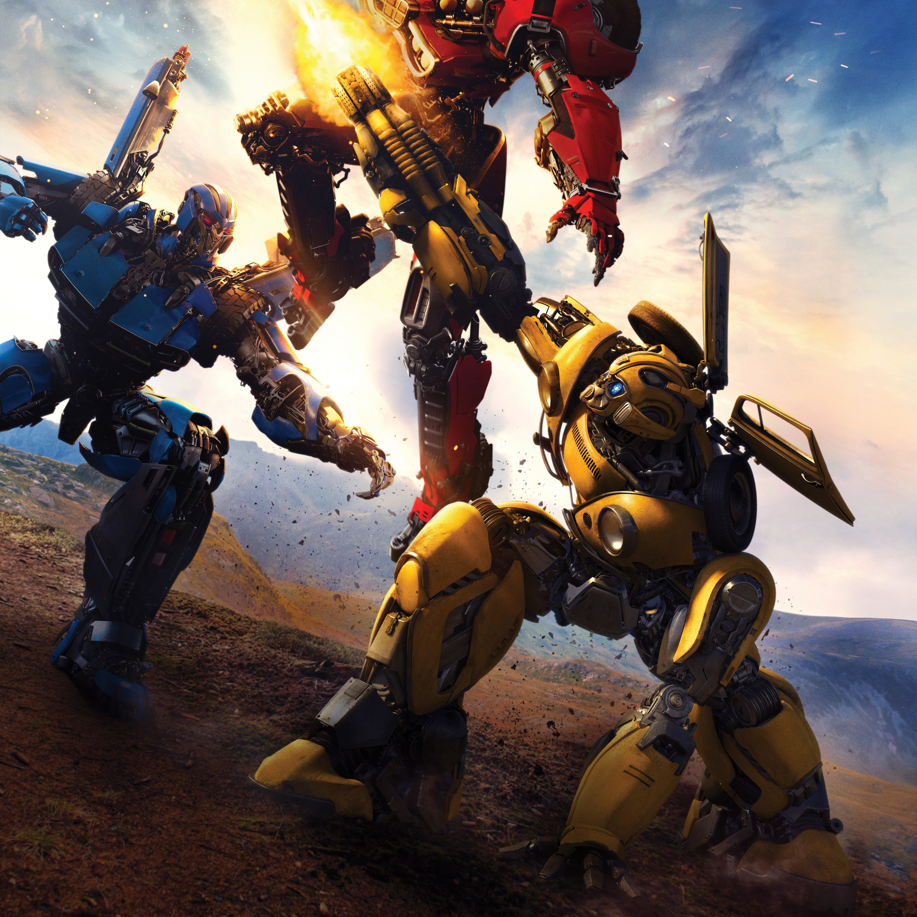 Shatter And Dropkick In Bumblebee Movie Wallpapers