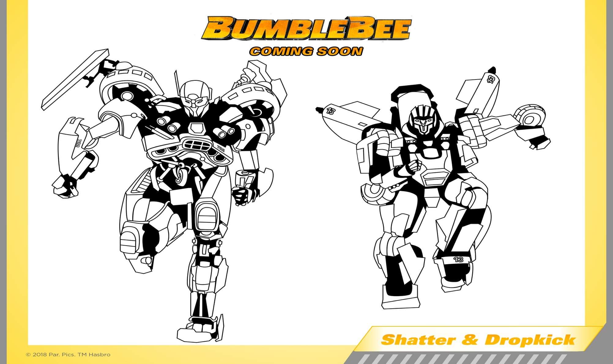 Shatter And Dropkick In Bumblebee Movie Wallpapers