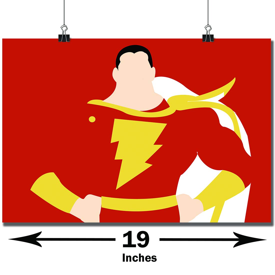 Shazam Movie Minimal Poster Wallpapers