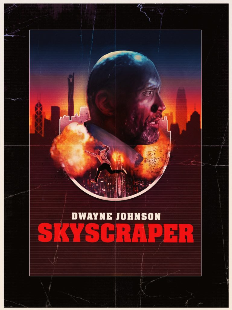 Skyscraper Dwayne Johnson 2018 Movie Wallpapers