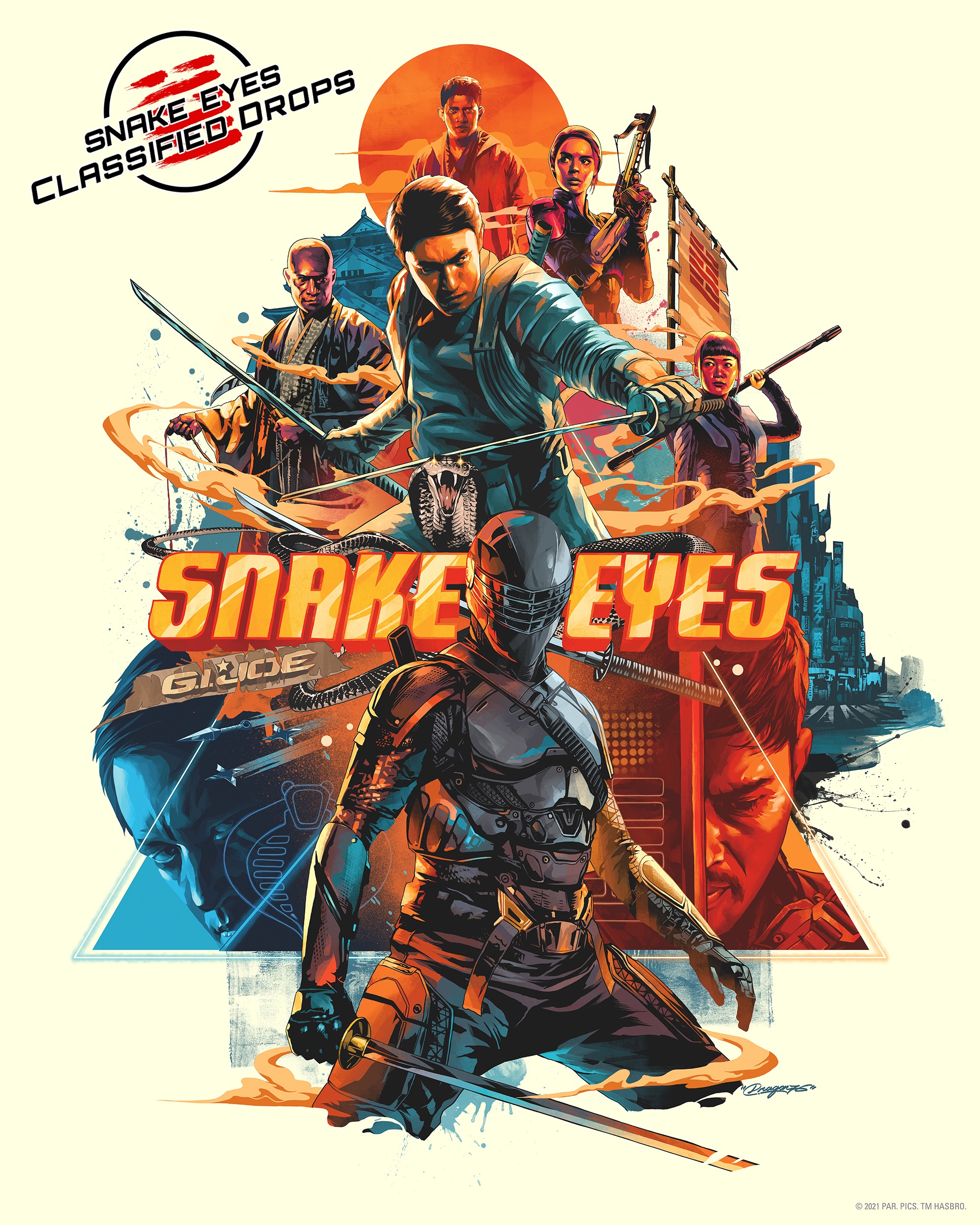 Snake Eyes G.I. Joe Origins 2021 Wallpapers