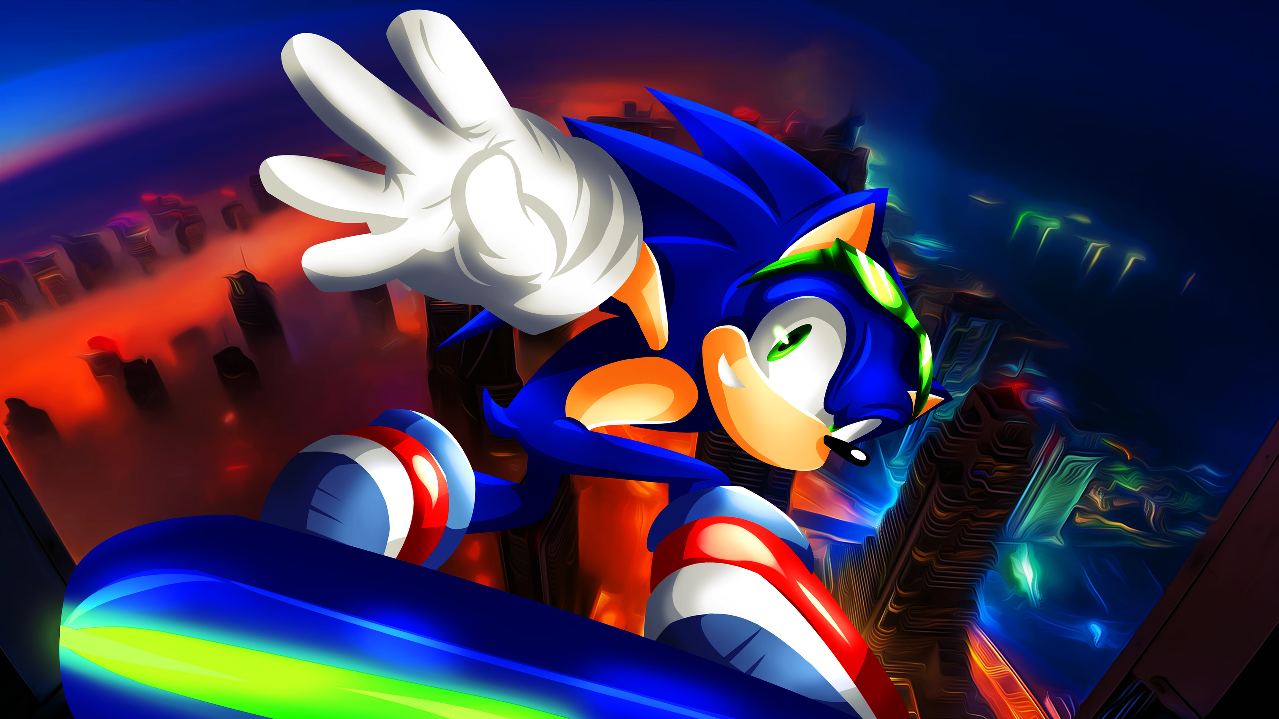 Sonic 5K Wallpapers