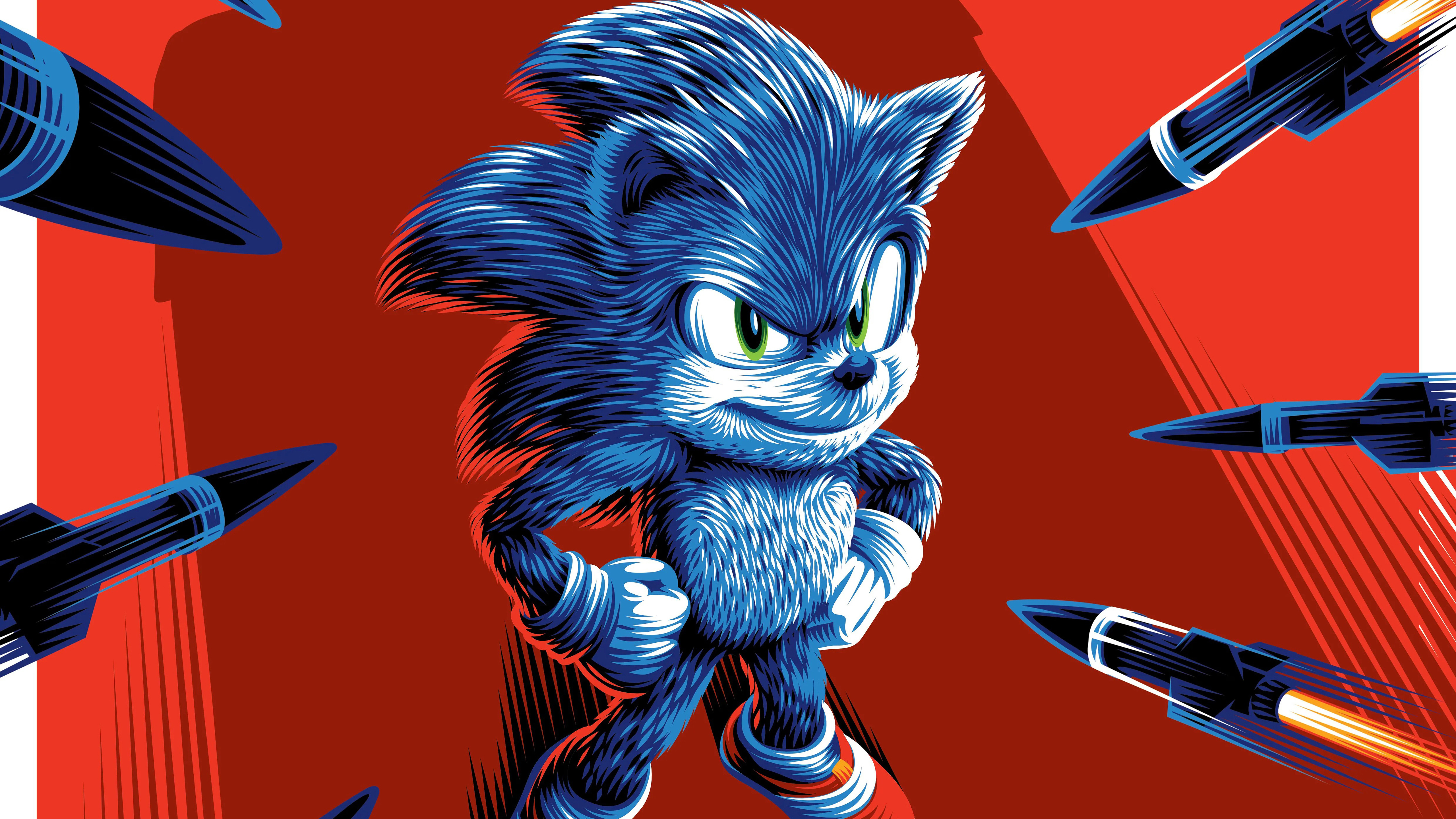 Sonic 5K Wallpapers