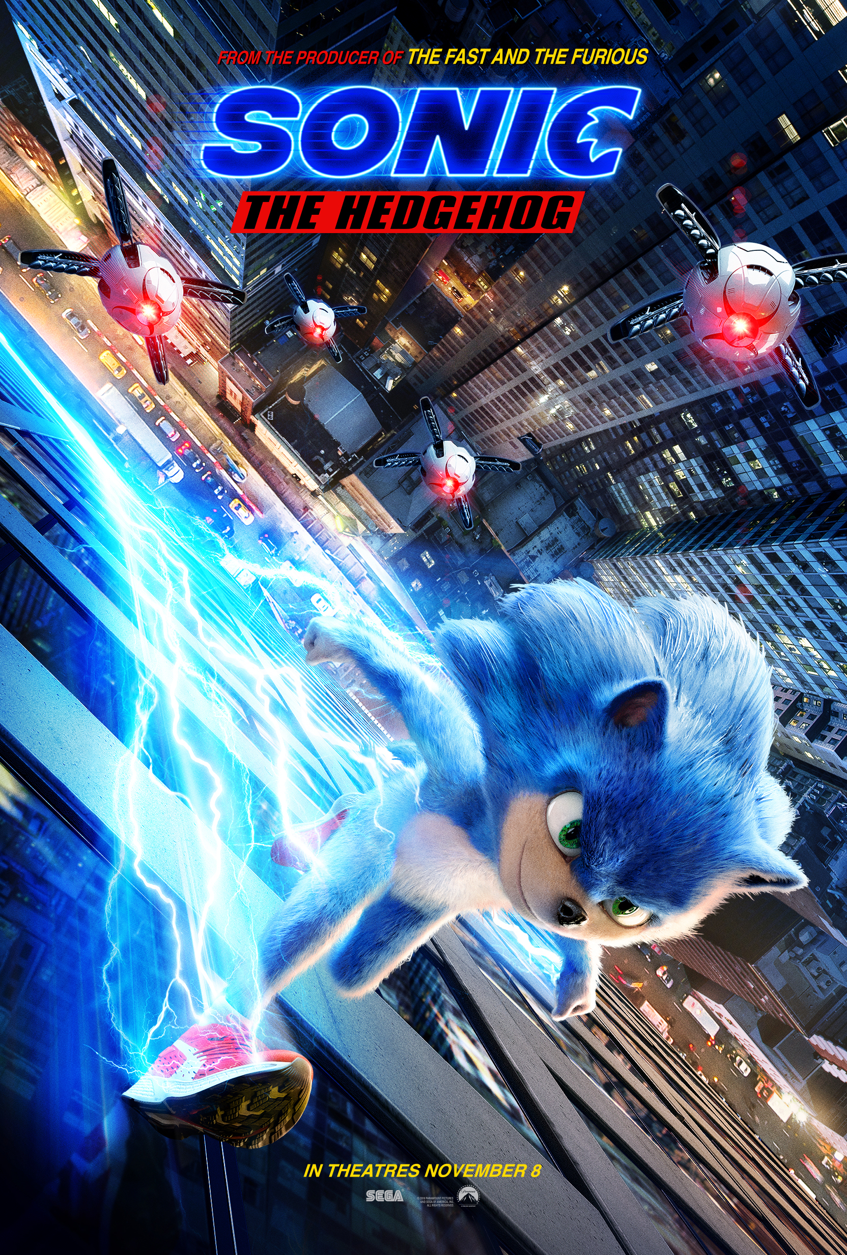 Sonic The Hedgehog Movie 2020 Wallpapers
