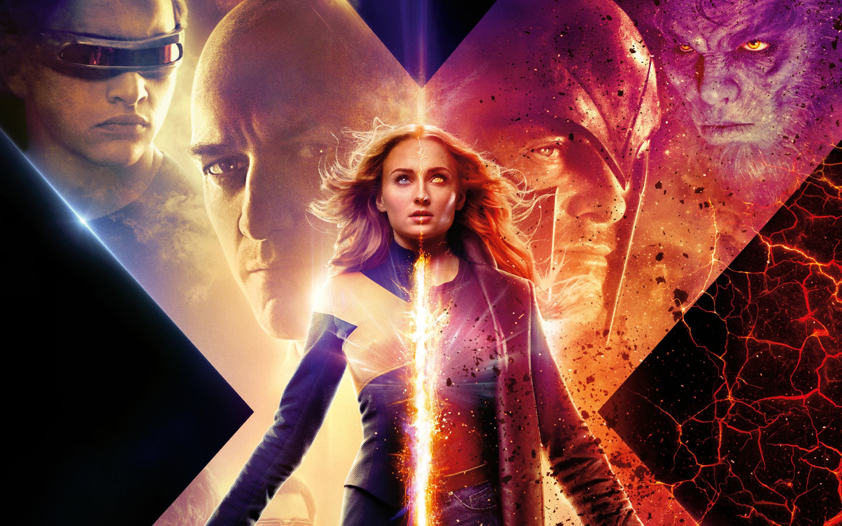 Sophie Turner In X Men Dark Phoenix 2018 Wallpapers