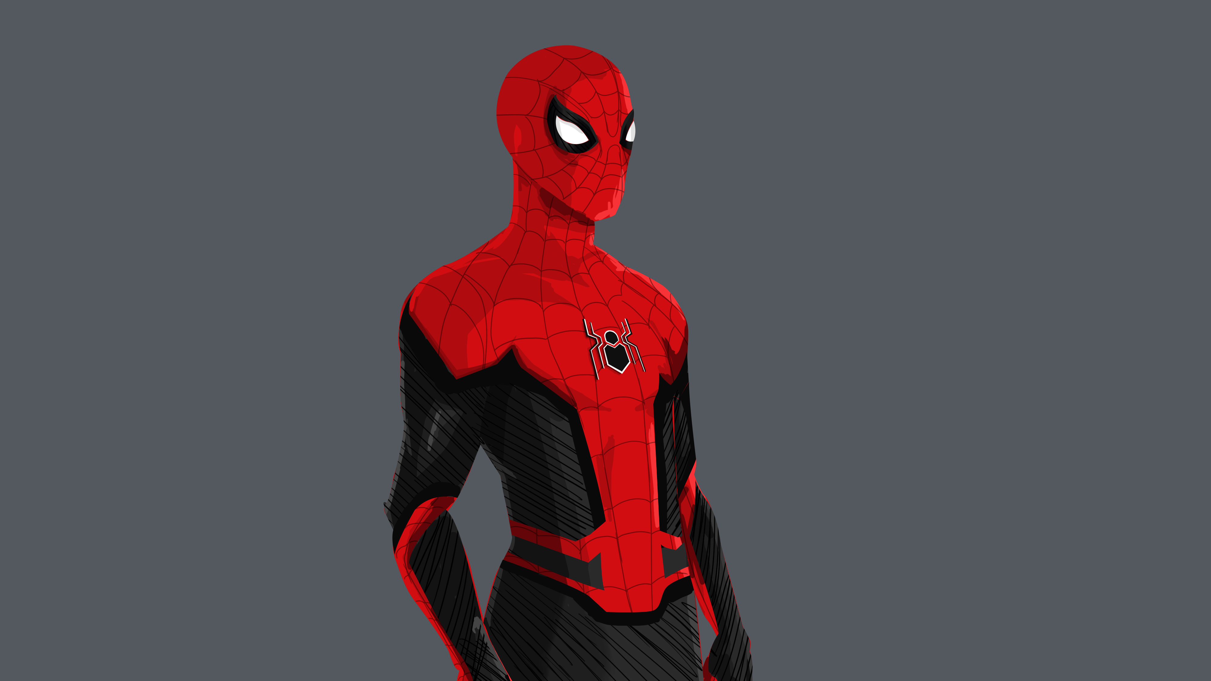 Spider Man Far From Home 4K Art Wallpapers