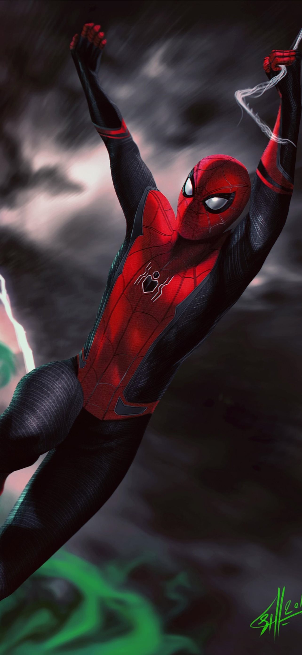 Spider Man Far From Home Cover Art Wallpapers