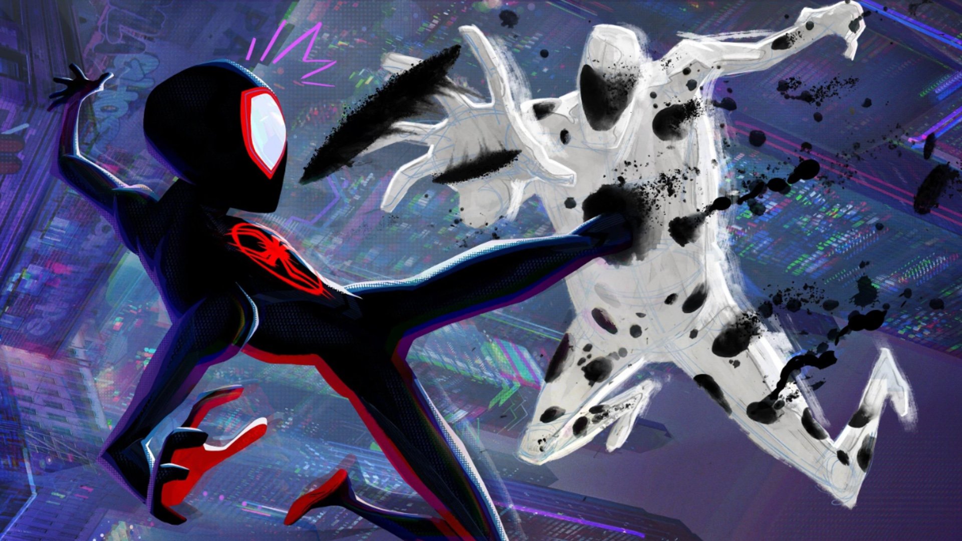 Spider-Man 2 Into The Spider-Verse Art Wallpapers