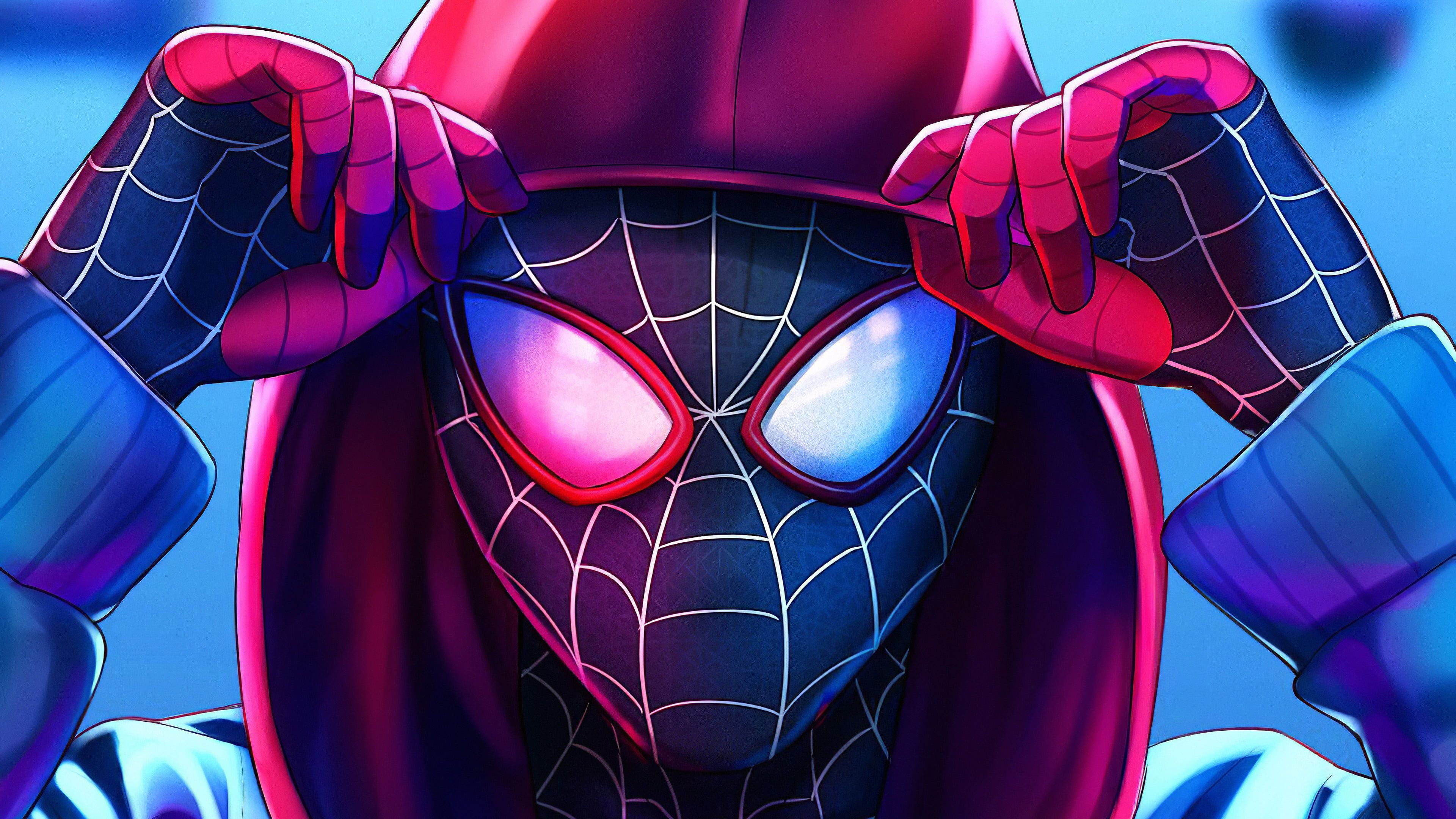 Spider-Man 2 Into The Spider-Verse Art Wallpapers