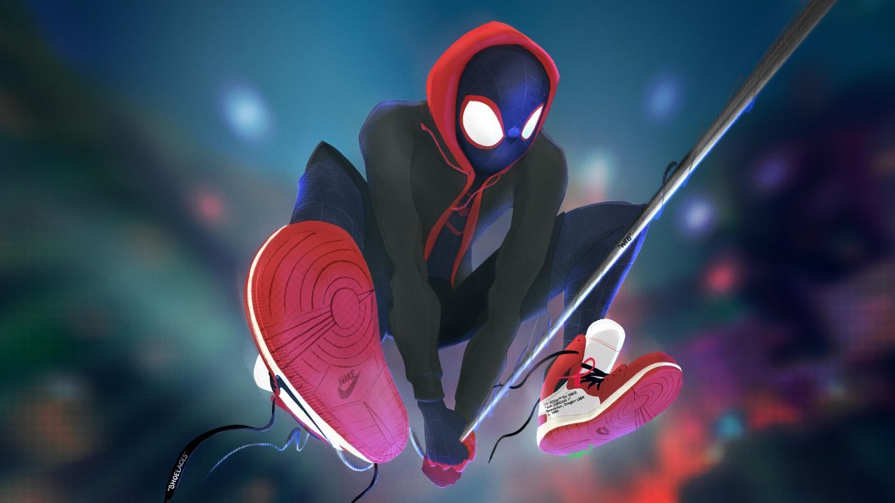Spider-Man Art Into The Spider-Verse 4K Wallpapers