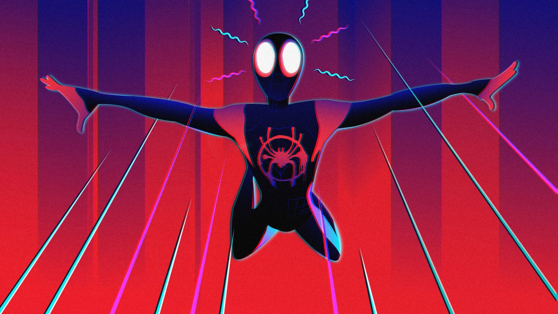 Spider-Man Art Into The Spider-Verse 4K Wallpapers