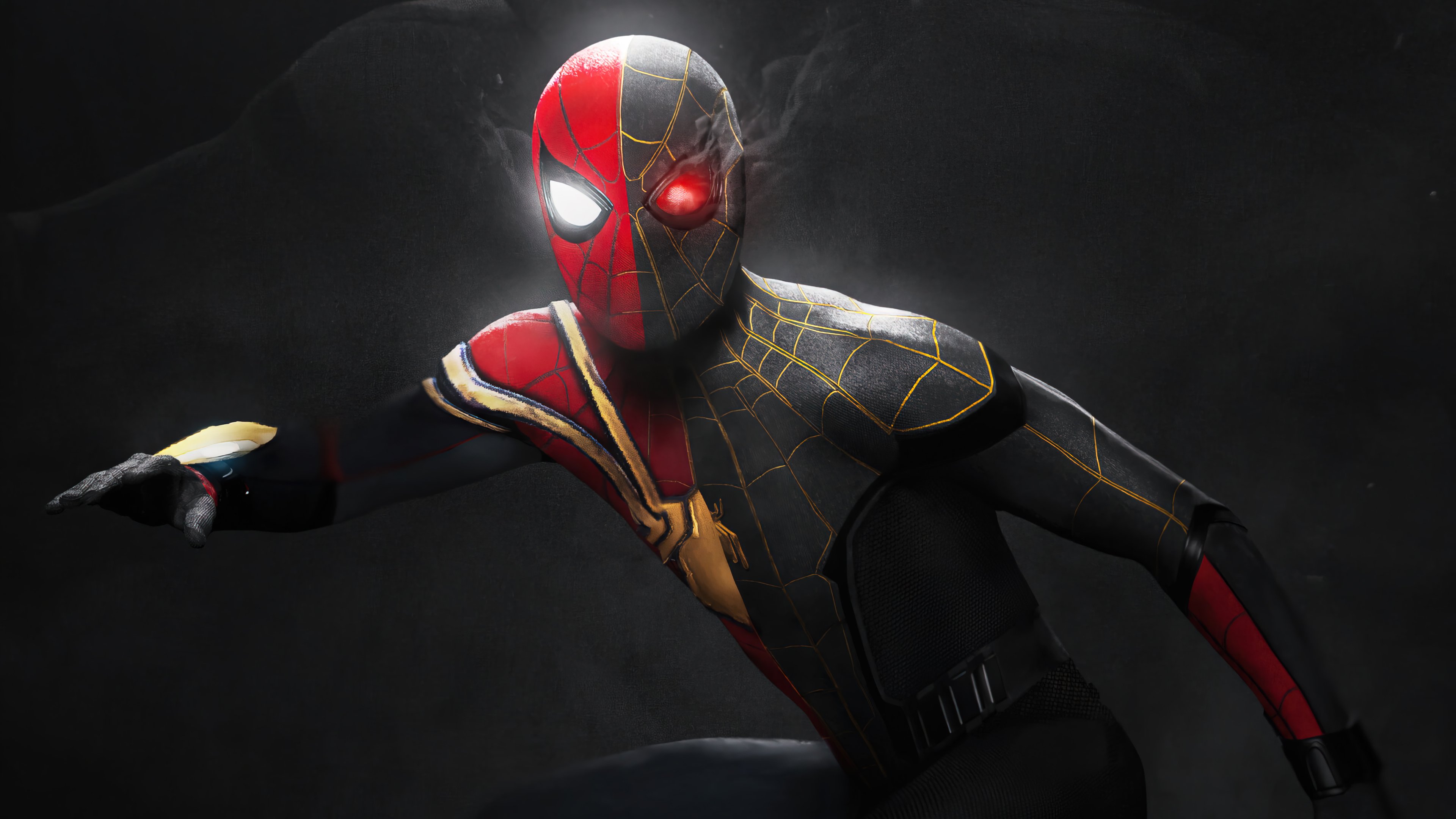 Spiderman Black Suit No Way Home Wallpapers